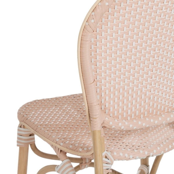 Home Decor Balinese Chair in Beige Natural Rattan