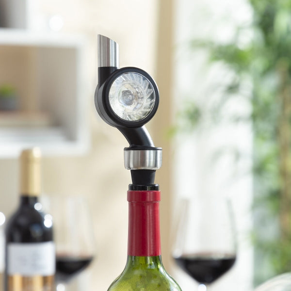Wine Decanter with Mill and Support ING
