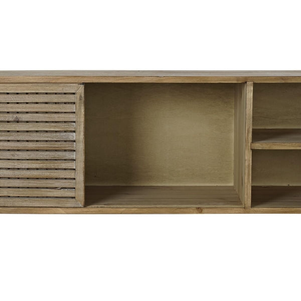 Mueble de TV de madera de abeto de diseño natural
