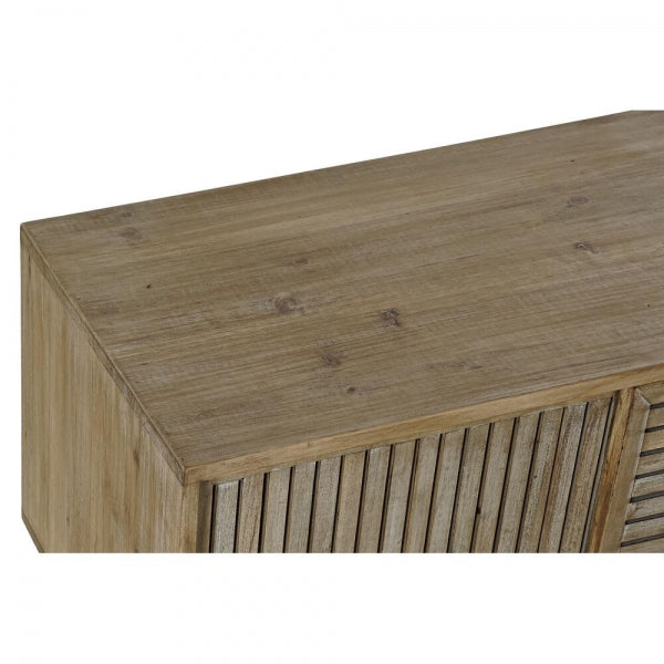 Mueble de TV de madera de abeto de diseño natural