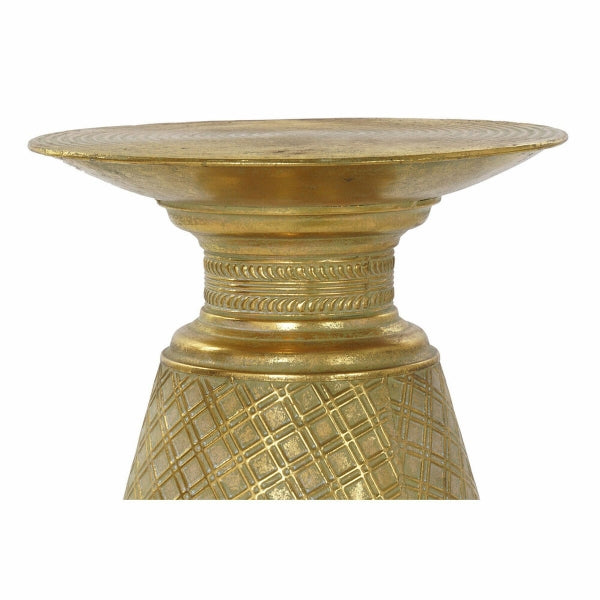 Small Arabic Design Side Table in Copper Metal