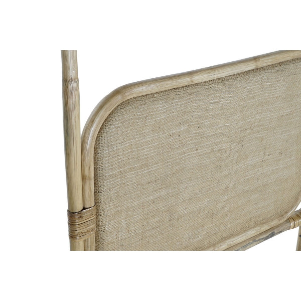 Natural Rattan and Bamboo Headboard - Honoring Natural Elegance