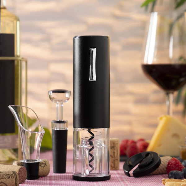 Sacacorchos eléctrico recargable con accesorios para vino – Tendances  Meubles