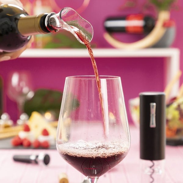 Rechargeable Electric Corkscrew with Wine Accessories