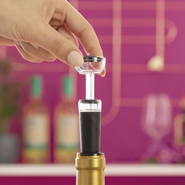 Sacacorchos eléctrico recargable con accesorios para vino