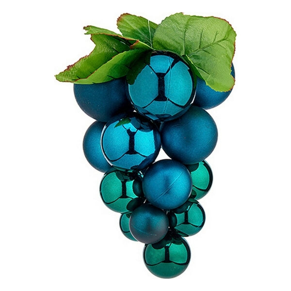 Boule de Noël Grappe de Raisins Bleue, Décoration de Noël Atypique