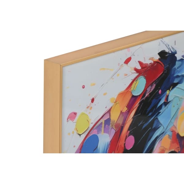 Multicolored Artistic Dog Wall Frames