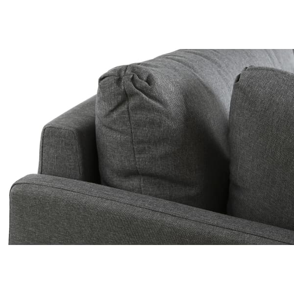 Large Modern Removable Corner Sofa Gray