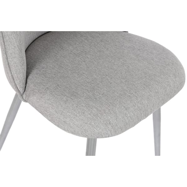 Modern Gray and Silver Office Chair