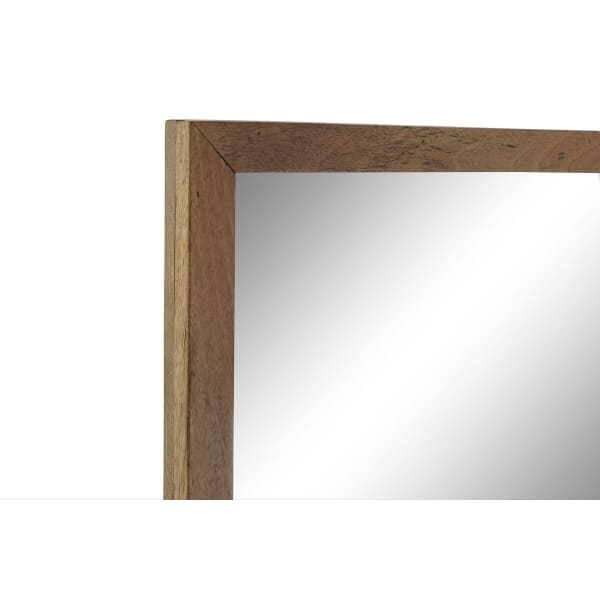 Cannage and Mango Wood Dressing Table with Removable Mirror