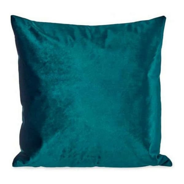 Coussin Rembourré Bleu Canard 45 x 45 cm