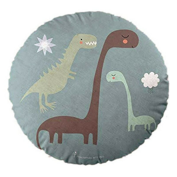 Round Children's Cushion Dinosaurs Haciendo el Indio