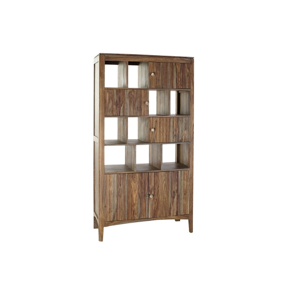 Tropical Design Shelf in Brown Natural Wood Home Decor