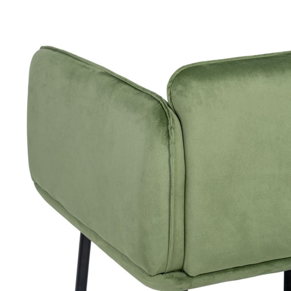 Cubic Design Armchair Home Decor Light Green