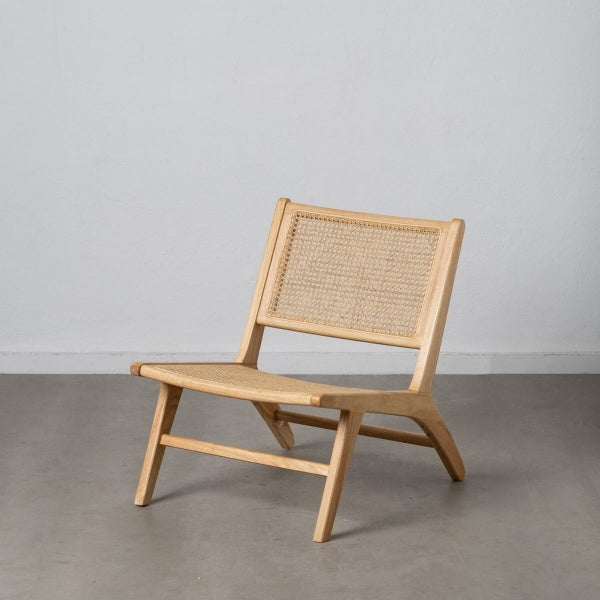 Fauteuil Relax Incliné "ZEN" Design Bali en Bois et Rotin