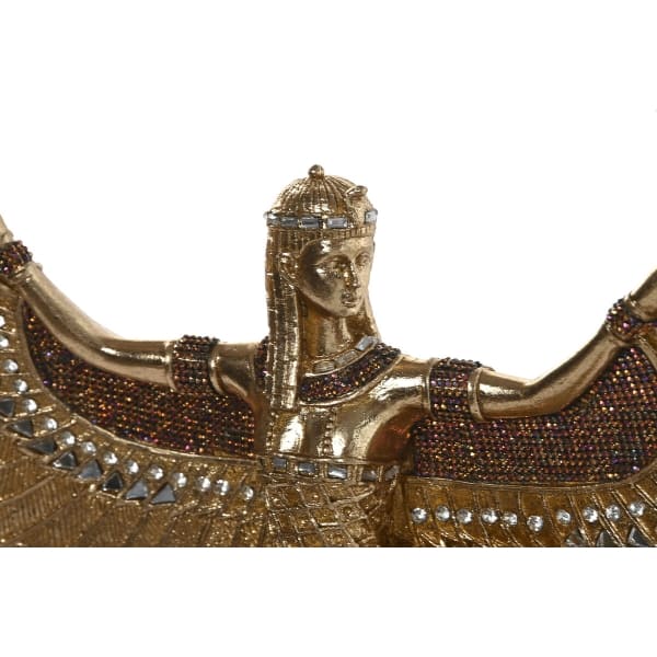Estatuilla egipcia de ISIS con alas doradas