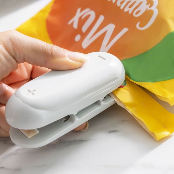 Mini máquina selladora de bolsas para alimentos ING