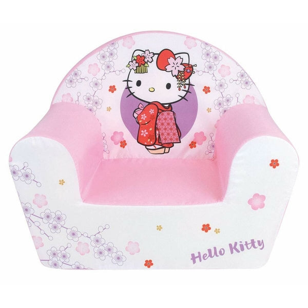 Fauteuil pour Enfant Hello Kitty Rose Blanc