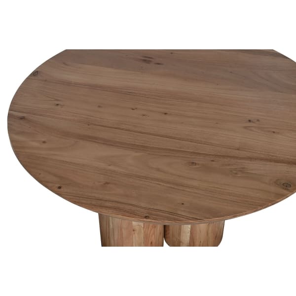Table Basse Design en Acacia Massif Tripode