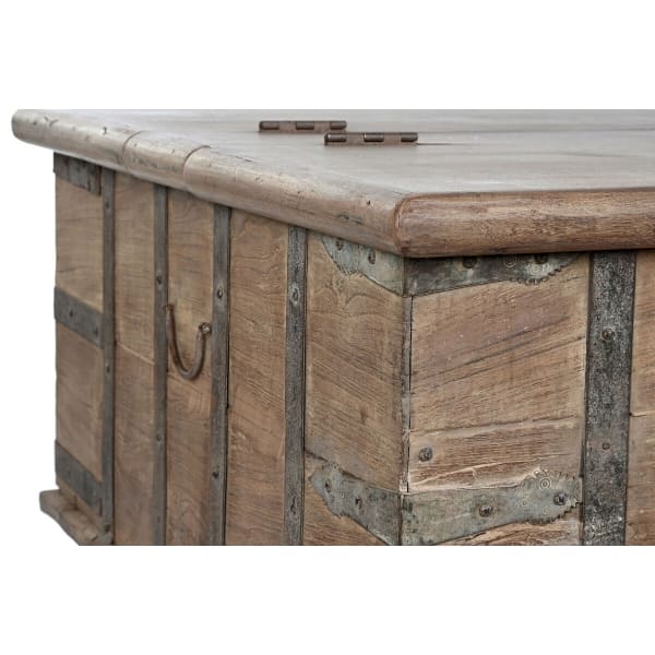 Large Middle Ages Style Wooden Chest