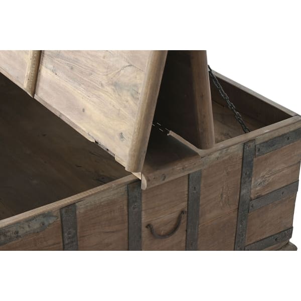 Large Middle Ages Style Wooden Chest