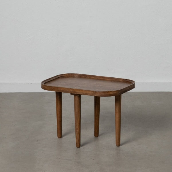 Table Basse Design Tropical Home Decor en Bois de Manguier (55 x 40 x 40 cm)