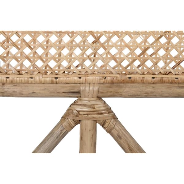 Balinese Style Natural Cane Headboard
