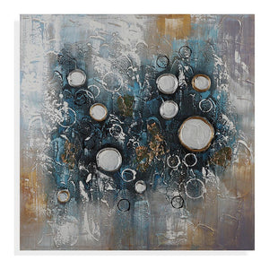 Painting Versa VS-21750069 Abstract Circles Canvas (2,8 x 80 x 80 cm)