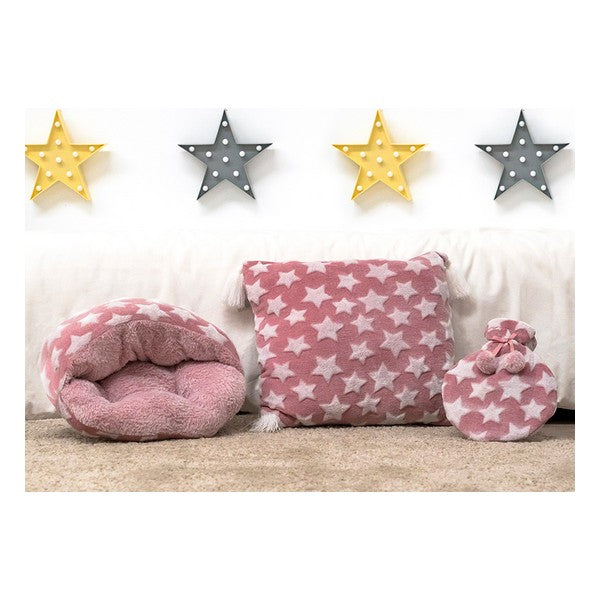 Lot Coussin Bouillotte Chauffe-pieds Rose (3 pcs)