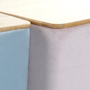 Multi-use Box DKD Home Decor Polyester Bamboo (36 x 30 x 27 cm) (2 pcs)