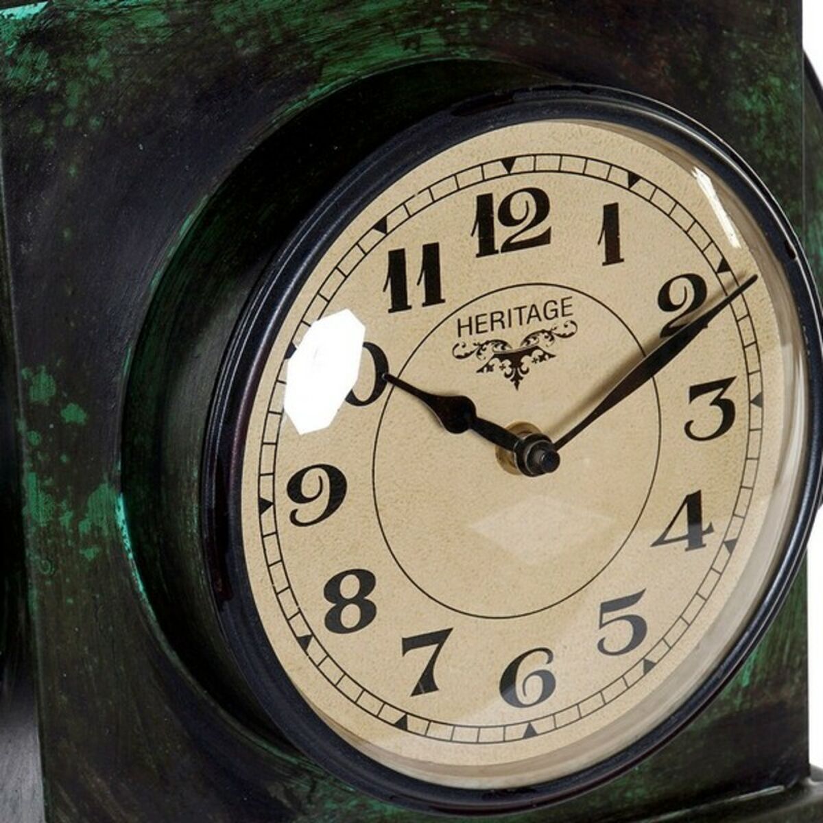 Horloge Murale DKD Home Decor Heritage Fer (32 x 32 x 60 cm)