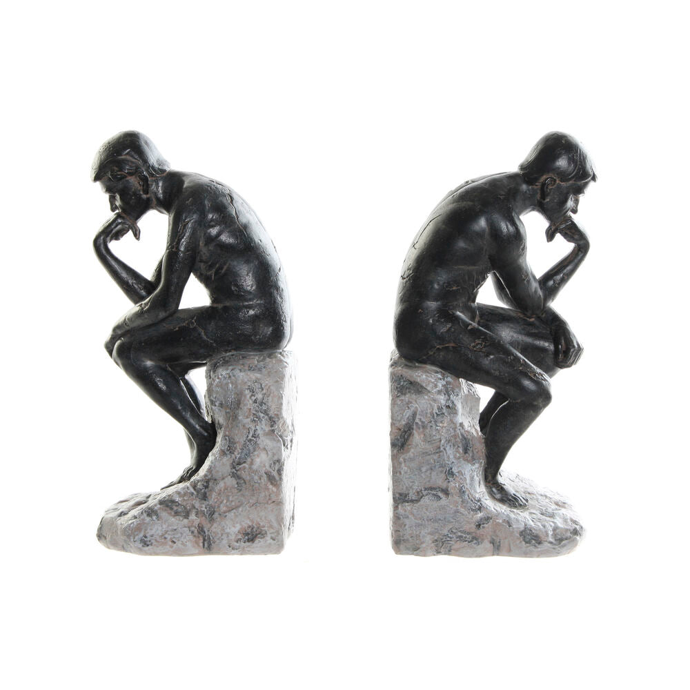 Porte Livre Design Le Penseur de Rodin Home Decor Résine - Une pièce emblématique pour les amateurs d'art