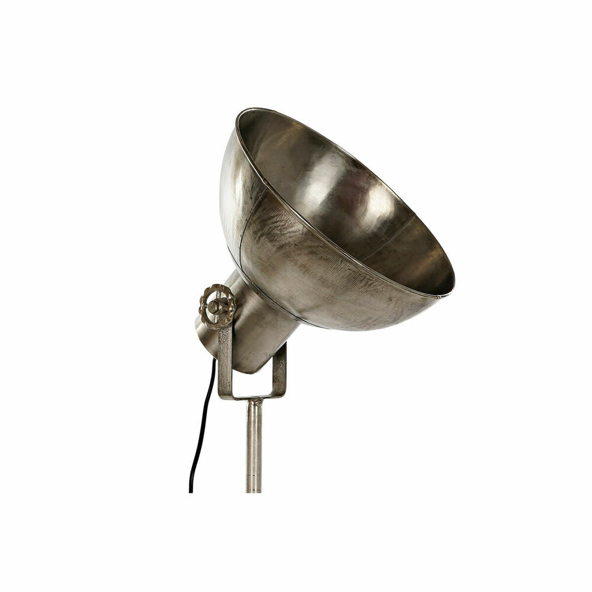 Lámpara de Pie Diseño Industrial Home Decor Metal Plata 60 W (74 x 61 x 182 cm) 