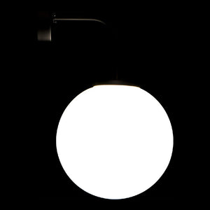 Wall Lamp DKD Home Decor White Black Metal Crystal (20 x 25 x 35 cm)
