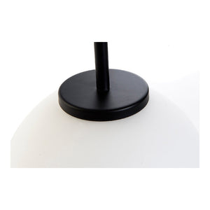Wall Lamp DKD Home Decor White Black Metal Crystal (20 x 25 x 35 cm)