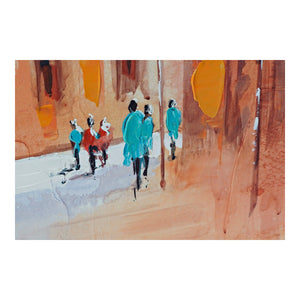 Painting DKD Home Decor Street (102 x 4.5 x 102 cm)