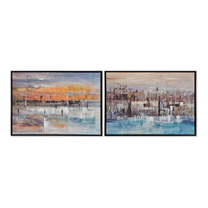 Painting DKD Home Decor Landscape Art (72.5 x 2.8 x 52.5 cm)