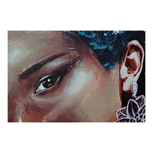 Painting DKD Home Decor African Woman (80 x 2.8 x 100 cm)
