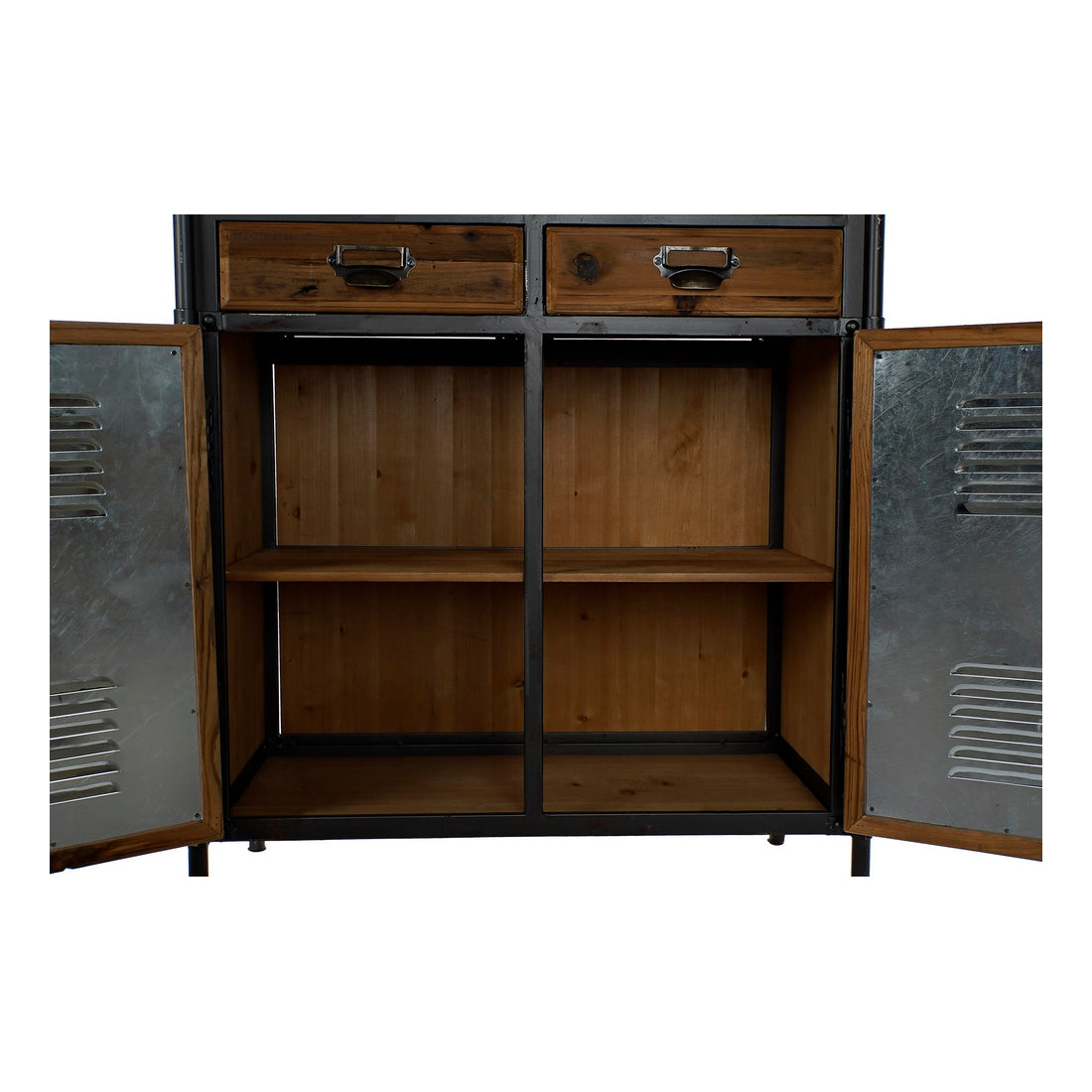 Display Stand DKD Home Decor Brown Black Crystal Iron Fir (77.5 x 37 x 166 cm)