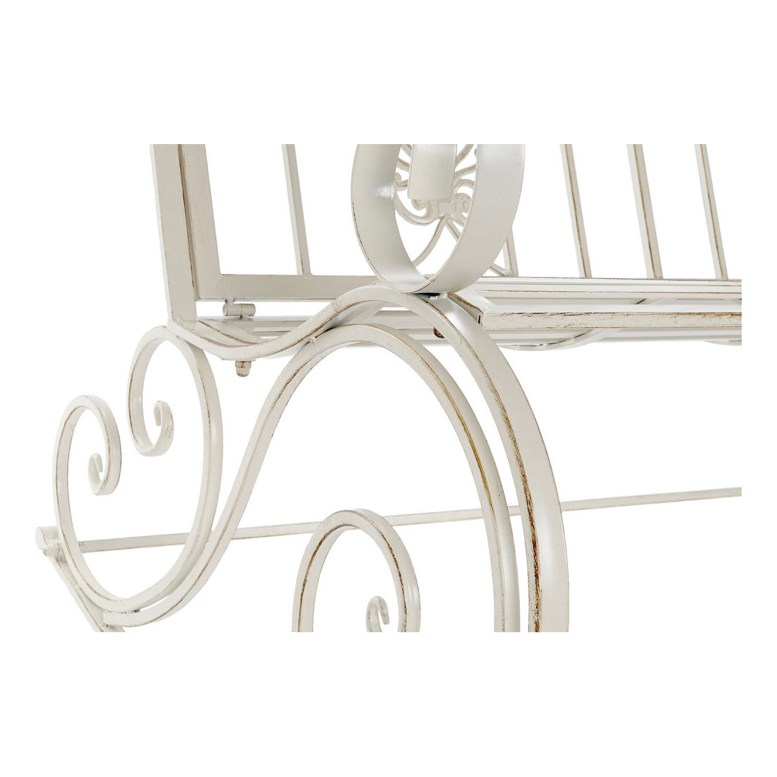 Rocking Chair DKD Home Decor White Metal (118 x 90 x 92 cm)