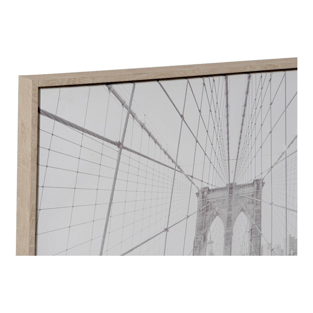 Painting DKD Home Decor Bridge New York (2 pcs) (50 x 4.3 x 70 cm)
