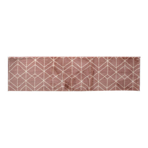 Tapis DKD Home Decor Rose Polyester (60 x 2.4 x 1 cm)