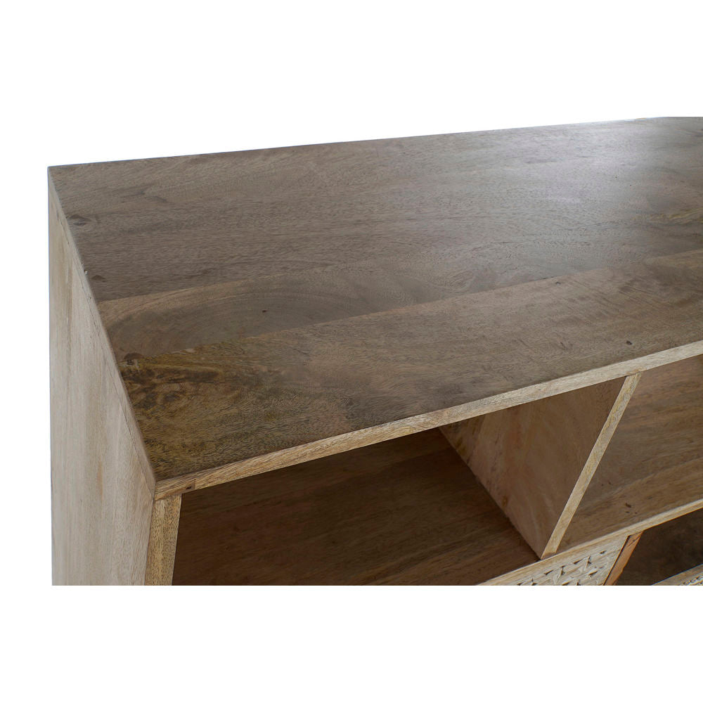 Chest of drawers DKD Home Decor Metal Mango wood (89 x 40 x 119.5 cm)