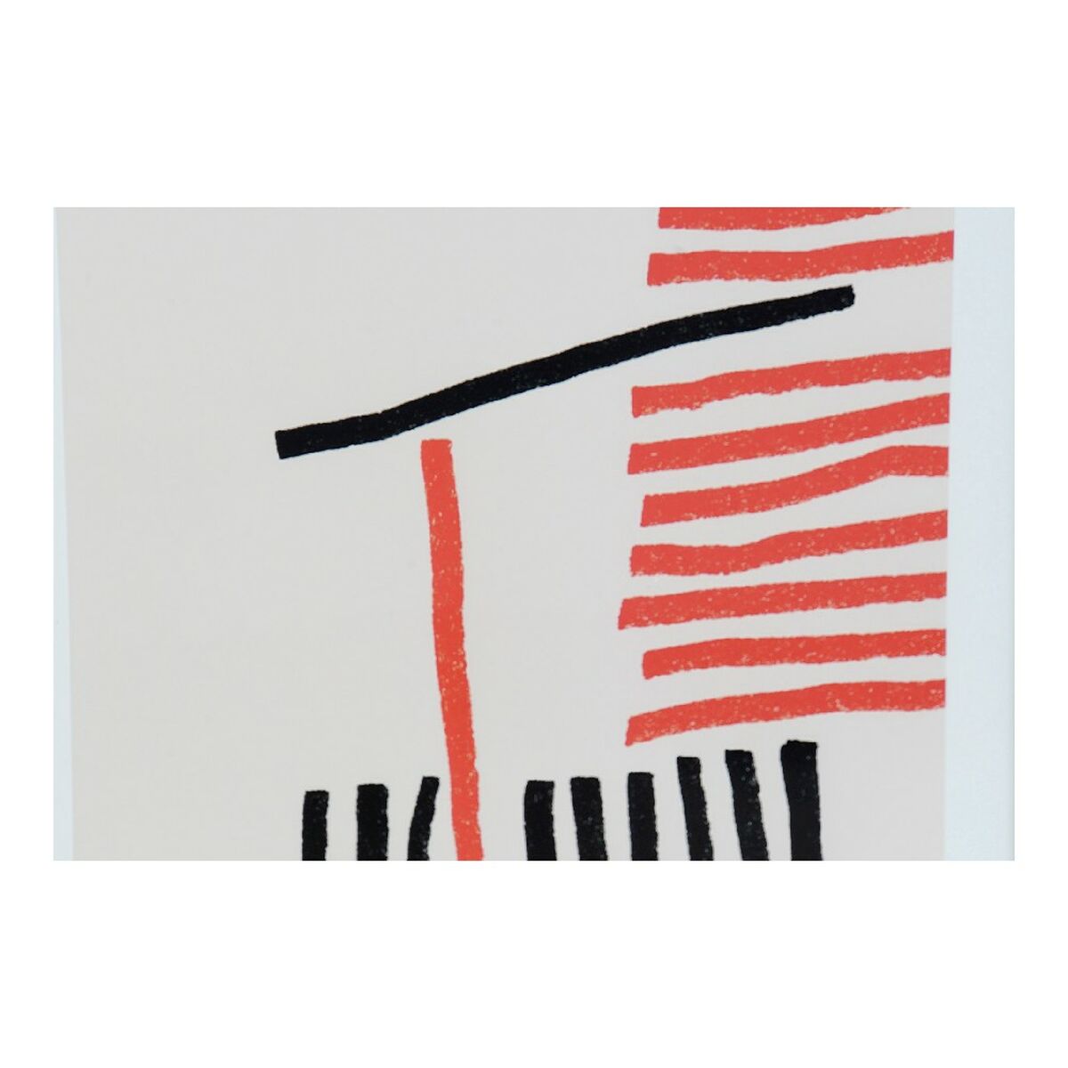 Cadre DKD Home Decor Lines Abstrait Moderne (35 x 3 x 45 cm) (4 Unités)
