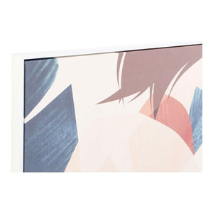 Cadre DKD Home Decor Woman Toile Femme Tropical (83 x 4,5 x 123 cm) (2 Unités)