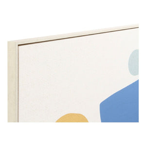Cadre DKD Home Decor Toile Abstrait Moderne (83 x 4,5 x 123 cm) (2 Unités)