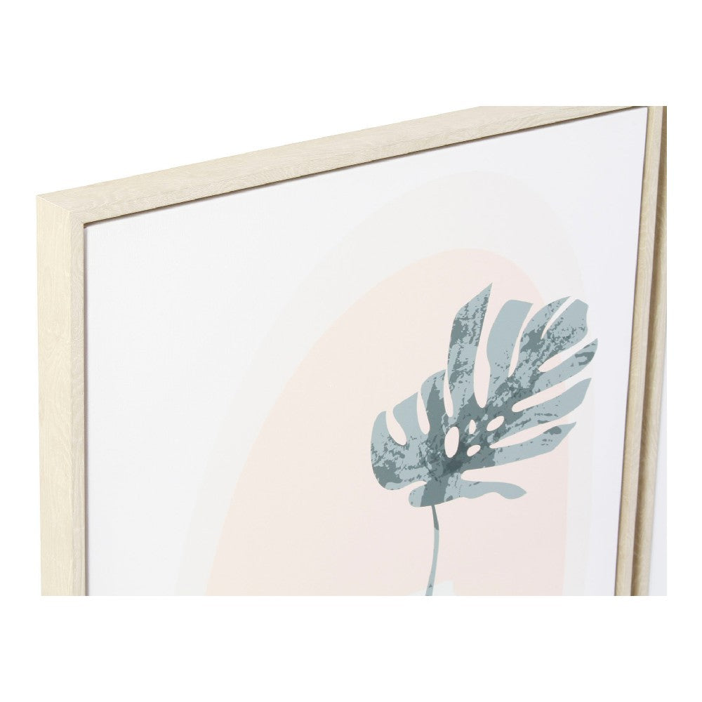 Painting DKD Home Decor Canvas Vase (2 pcs) (53 x 4.5 x 73 cm)
