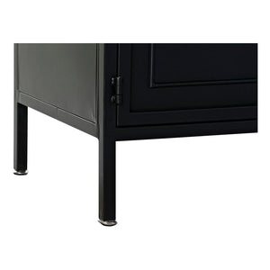 Shelves DKD Home Decor Black Metal Crystal (135 x 40 x 160 cm)