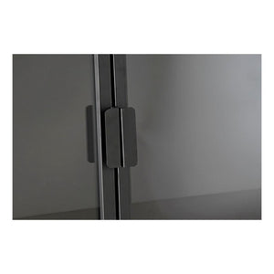 Shelves DKD Home Decor Black Metal Crystal (135 x 40 x 160 cm)