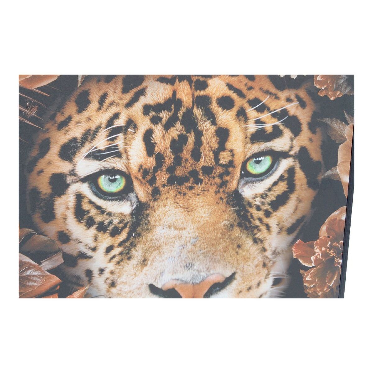Cadre DKD Home Decor S3013690 Toile Tigre Moderne (52 x 2,7 x 72 cm) (2 Unités)